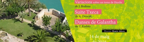 14 de mayo de 2016: música en los Jardines del Castell de Penyíscola