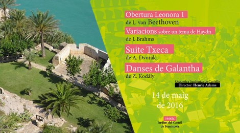 14 de mayo de 2016: música en los Jardines del Castell de Penyíscola